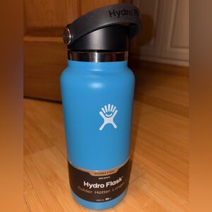 Hydro Flask 32oz Wide Mouth Water Bottle Flex Cap PACIFIC